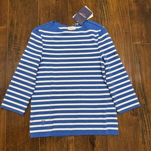 Lilly Pulitzer Lilly x Saint James Voissey Sweater Azure XS -New